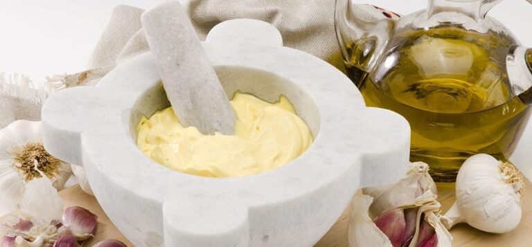 alioli casero ingredientes