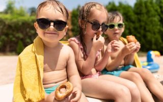 comida-llevar-playa-niños