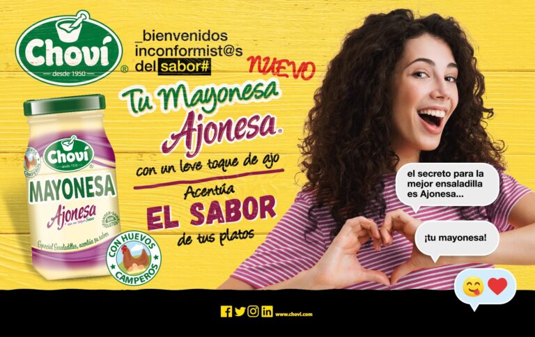 ajonesa envase de cristal