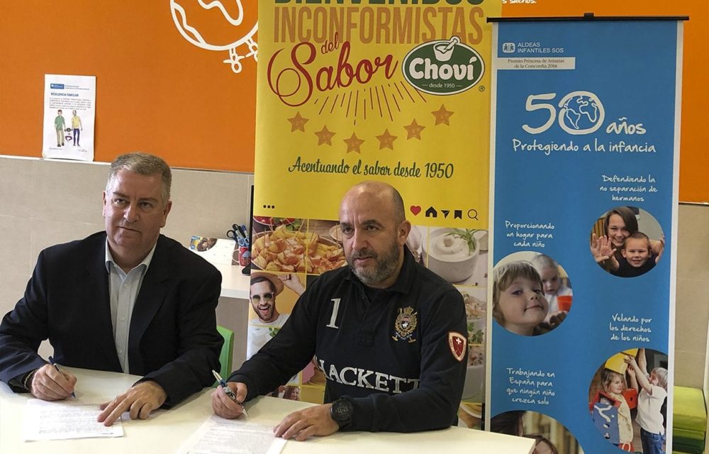 chovi y aldeas infantiles sos firman su acuerdo para 2020