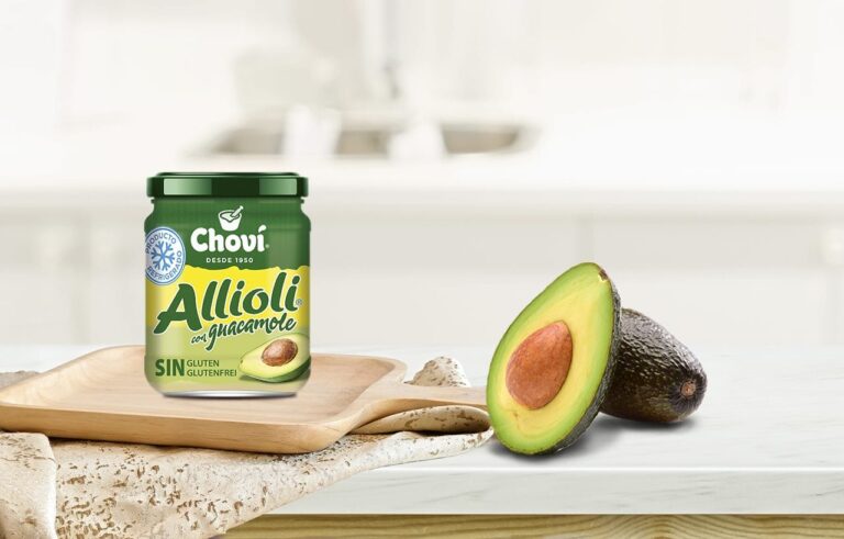 chovi lanza su nuevo alioli con guacamole