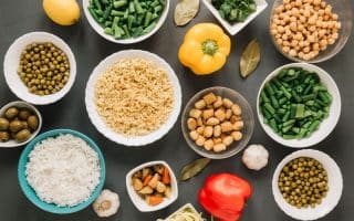 alimentos bajos en calorías