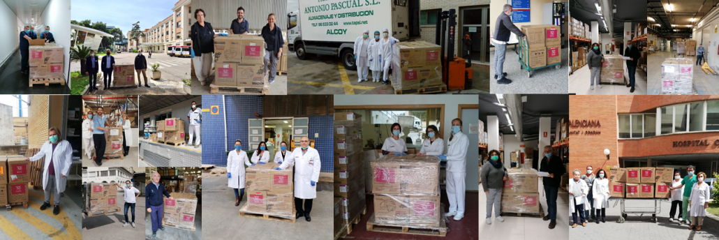 chovi ave donacion mascarillas