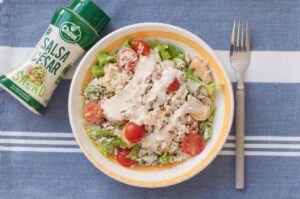 Ensalada César de arroz