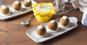 Croquetas de sepia con Allioli Choví