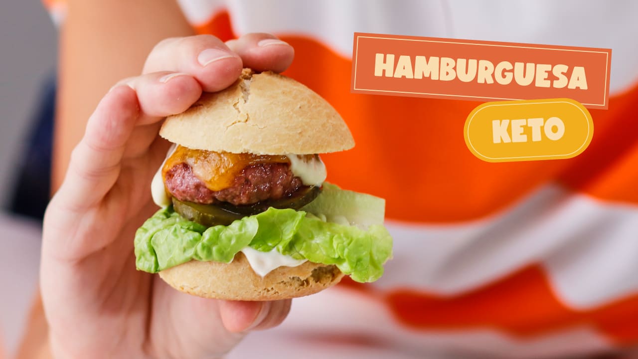 Receta de Hamburguesa Keto con Ajonesa en 30 minutos