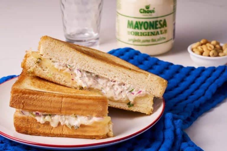 receta de sandwich de atun