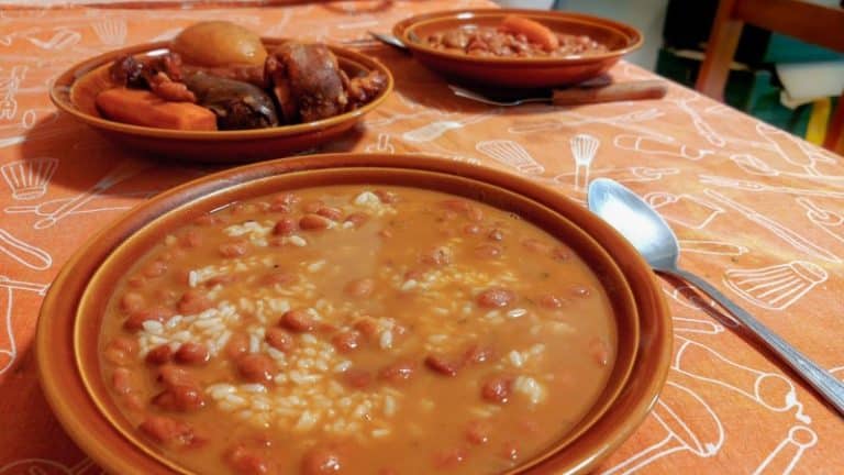 Arroz con habichuelas receta tradicional con Choví